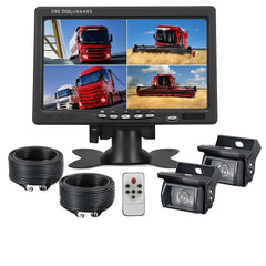 7'' Waterproof Monitor Reversing Kit For Truck Caravan