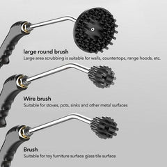 4000W Steam Cleaner Brush High Temperature Pressure Clean Steam Mechine AU Plug orange