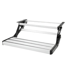 200KG Heavy Duty Caravan Step Folding Pull Out Portable RV Camper Trailer Tools