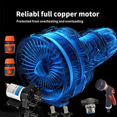 12V SEALFLO Water Pump High Pressure Self-priming rv Camping Boat 70PSI 11.3L/M