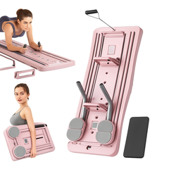Abdominal Exercise Board Push Up Board Pilates Reformer Set Fitness Equipment