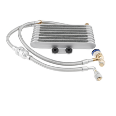 New 125ml Motorcycle Oil Cooler Cooling Radiator Kit For Honda CB CG 100CC-250CC