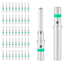30 pairs Silver solid pin FOR Deutsch DT Series solid pin Connector Male & Female