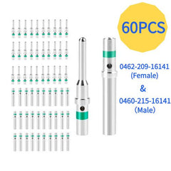 30 pairs Silver solid pin FOR Deutsch DT Series solid pin Connector Male & Female