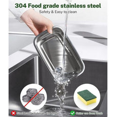 Portable 1L Cordless Electric Heated Lunch Box 16000mAh 60W 304 Stainless Steel Black&Green