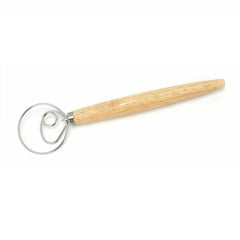 13 INCHES BAKING DOUGH STAINLESS STEEL LARGE WIRE WHISK MIXER BREAD COOKING TOOL