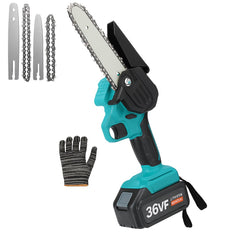 4"+6" Chainsaw Cordless Rechargeable Wood Cutter Saw Chain Saws Electric tools