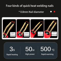 Hand held Welder Weld Repair of Plastic Cracks Hot Stapler Machine Garage Tool