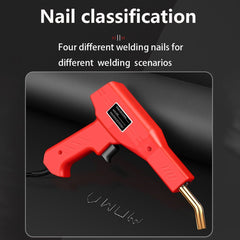 Hand held Welder Weld Repair of Plastic Cracks Hot Stapler Machine Garage Tool