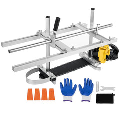 Chainsaw Mill For Saws 14"-36" Bar Furniture Making Wood Cutting Aluminum Steel