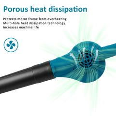 Cordless Leaf Blower Dust Tools Garden Lightweight for Makita 18V Battery AU