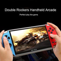 20000+ Retro Games 7 inch Handheld Game Consoles Portable Games Console X12 Plus