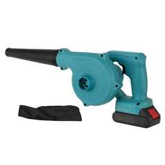 2-in-1 Cordless Electric Leaf Blower w/ 1 Battery Dust Remove Vacuum Cleaner Home Car