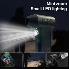 130000 RPM Powered Mini Jet Fan Dry Fan Mini Blower Turbo Fan Multifunctional