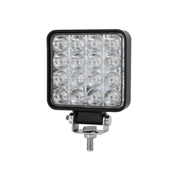 10PCS 80W CREE FLOOD LED Work Lights 12V Boat Camping Square 4inch Bar