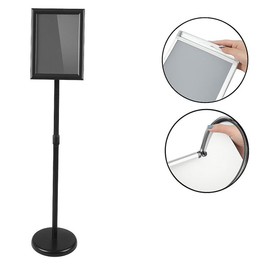 A4 Floor Poster Stand Foyer Pedestal Sign Holder Business Menu Display AU Stock