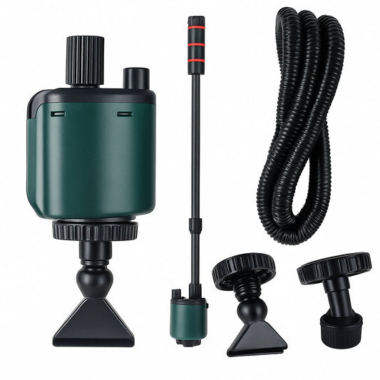 Electric Aquarium Vacuum Cleaner – 2000L/H 36W Siphon Pump for Water Change AU
