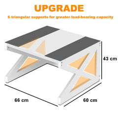 Washing Machine Pedestal Raiser Laundry Dryer Stand Base Holder 120kg Anti Slip