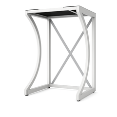 UPGRADE ORIGINAL Dryer Stand Maxi: Portable Dryer Rack Heavy Duty Steel Capacity white for Washer/Dryer/Mini Fridge