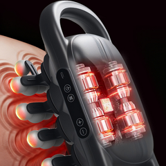 24 Heads Fascia Massage Gun Muscle Relax for Legs,Back,Waist,Hips Massage AU