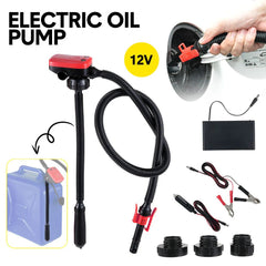 12V Portable Electric Oil Pump Handheld Diesel Pump Oil Fuel Water Transfer AU