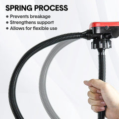 12V Portable Electric Oil Pump Handheld Diesel Pump Oil Fuel Water Transfer AU