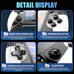 Handheld X9 Retro Game Console 5.5 Inch IPS Screen,Video Games,30000+ Games