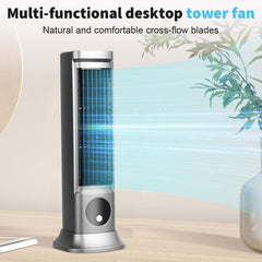Air Conditioner Fans Portable Cooling Ace with 3 Speeds Tower Fan Quiet Desk