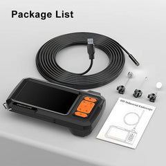 10M 8mm Lens Industrial Endoscope 1080P Digital Borescope Inspection Camera LED Lamp