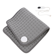 Electric Heat Pad Adjustable Heating Mat Warmer Blanket Back Pain Relief 60x30cm