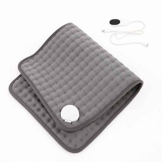 Electric Heat Pad Adjustable Heating Mat Warmer Blanket Back Pain Relief 76x40cm