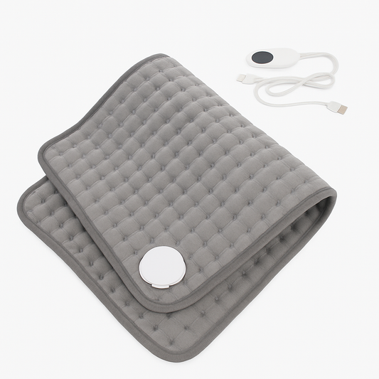 Electric Heat Pad Adjustable Heating Mat Warmer Blanket Back Pain Relief 100x50cm