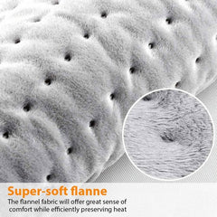 Electric Heat Pad Adjustable Heating Mat Warmer Blanket Back Pain Relief 100x50cm