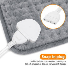 Electric Heat Pad Adjustable Heating Mat Warmer Blanket Back Pain Relief 100x50cm
