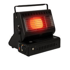 Portable Camping Gas Heater Outdoor Heating Stove Gas Baking Hunting Warmer AU black