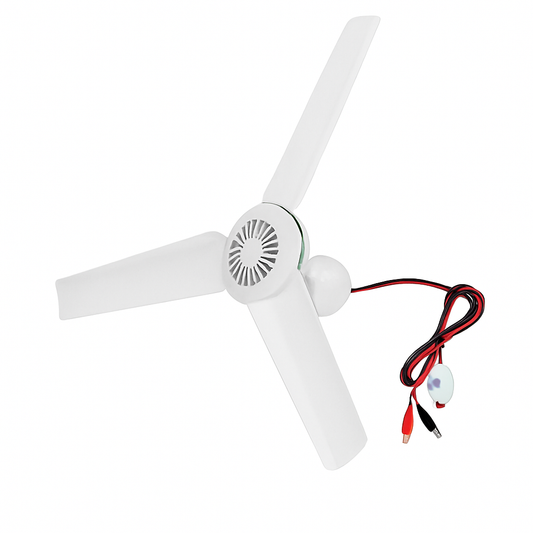 12V Ceiling Fan Portable Solar Power 3 Blade 0.7AMP Caravan Camping Outdoor