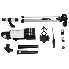 Astronomical Telescope 150x With Tripod Phone Adapter Monocular Moon Observation