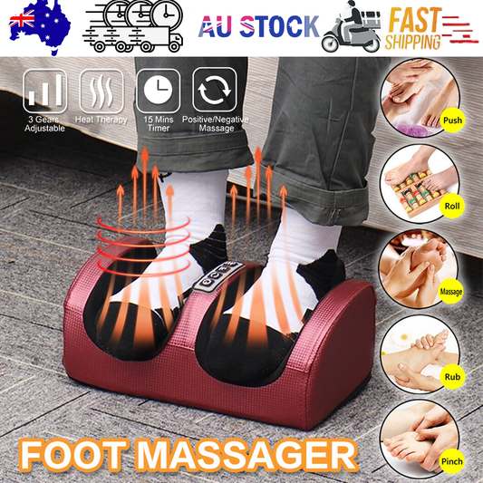 Electric Foot Massager Muscle Pain Relief Leg Calf Massage Kneading Machine AU