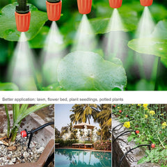 201X 50M Hose Garden Irrigation System Greenhouse Plant Watering DIY Micro Drip