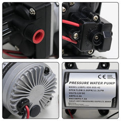 12v Replace SHURflo 4009 Water Pump & Twist on Filter for Caravan Boat Marine AU