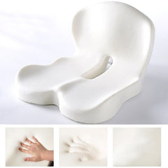 Memory Foam Seat Cushion Lumbar Support Ergonomic Back Support Office Car AAAAA