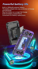 20000+ Games R36H Portable Video Game Consoles Retro Handheld Game Console purple