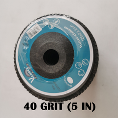20 PCS 40 Grit Grinding Wheel 5'' 125MM Angle Grinder Flap Sanding Disc AU