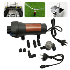 High Pressure Water Pump 45PSI for Camping Caravan Garden Caravan Boat Marine