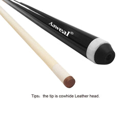Pool Snooker Billiard Cues Sticks 57" Case & Chalk