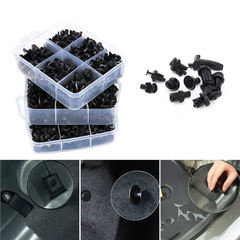731pcs Car Trim Body Clips Kit Rivet Retainer Auto Panel Bumper Plastic Fastener