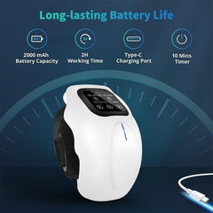 Electric Knee Massager Smart Infrared Heating Therapy Machine Relief Elbow Pain