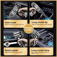 95000PA Wireless Car Vacuum Cleaner Handheld Vaccum Dust Blow Mini Power Suction