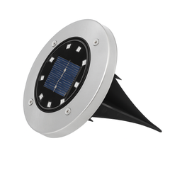 4pcs LED Solar Underground Light Waterproof Color Changing Garden Buried Lamp