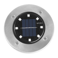 4pcs LED Solar Underground Light Waterproof Color Changing Garden Buried Lamp